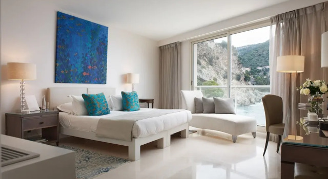 Двухместный номер Делюкс с видом на море Hotel Cap Estel