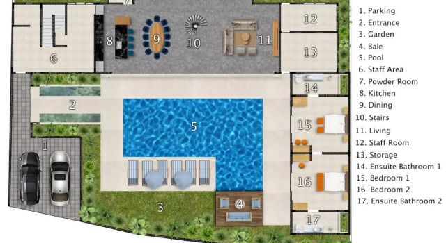Вилла THE BOTANICAL 6 BED LUXURY 900 meter from beach