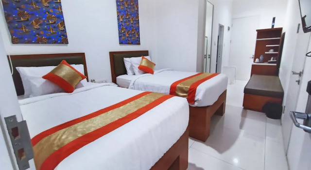 Двухместный номер Standard Arawa Traveller's Inn Makassar - Hostel