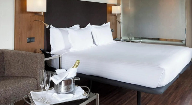 Семейный номер Standard Eurostars Vila de Allariz Hotel Balneario