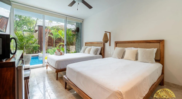 NHOA 107A Lux 2BR Condo Pool access in Aldea Zama, Rezerwuj Hotel Hotele w Quintana Roo z parkingiem, Parking