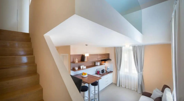 Студия Дуплекс с видом на море Apartments Atlanta