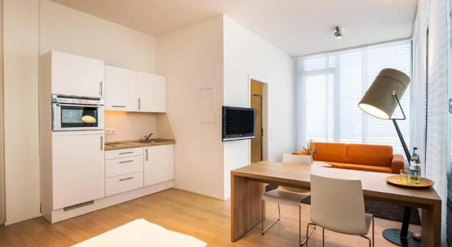 Студия Schroeders Appartementhotel