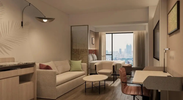Номер Standard Hilton Garden Inn Chengdu Wuhou Jinli