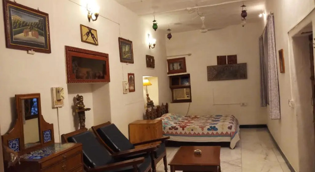 Двухместный номер Standard с видом на сад Haveli Braj Bhushanjee Heritage Hotel and Museum
