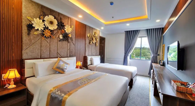 Номер Deluxe S79 Hotel Happy 88 Tran Hung Dao Street