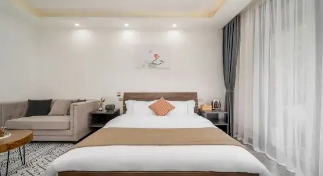 Люкс с 4 комнатами Shenshan Miju Homestay (West Street Store, Yangshuo County, Guilin City)