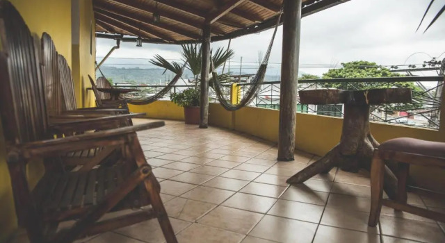 Standard Einzel Zimmer mit Blick Hostal Las Palmas