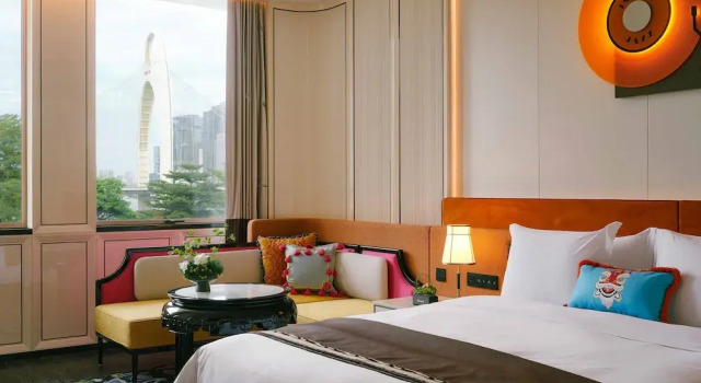 Hotel Indigo Guangzhou Haixinsha by IHG, Забронировать Отель Отели и гостиницы Гуанчжоу, рядом с Площадь Flower City, Отель