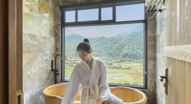 Двухместный номер Deluxe с красивым видом из окна Sin Chai Ecolodge