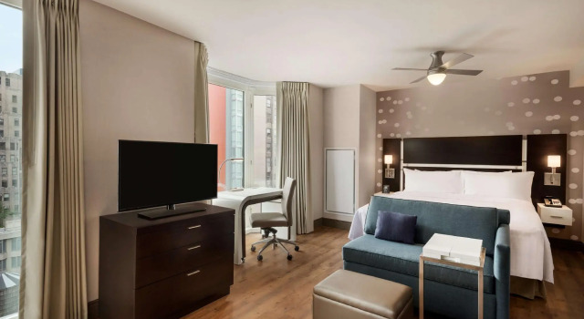 Двухместная студия Efficiency с видом на город Homewood Suites Midtown Manhattan Times Square South
