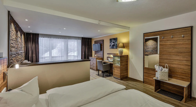 Двухместный номер Deluxe с балконом Alpenhotel Fischer 4 Sterne