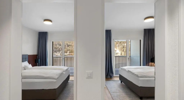 Апартаменты с 2 комнатами с балконом AVES Hotel&Apartment Arosa