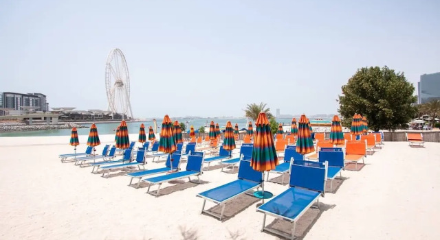 Blissfully Stunning 3BR With Direct Beach Access. Sea Views, Забронировать Апартаменты/квартира Дубай Эмират Дубай, рядом с Dubai Marina Yacht Club