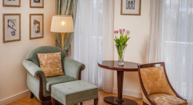 Двухместный номер Deluxe с балконом Hotel President Solin