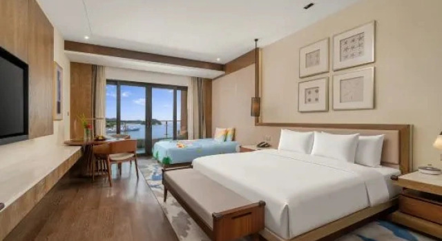 Номер Deluxe Crowne Plaza Ningbo Xiangshan Sea View by IHG