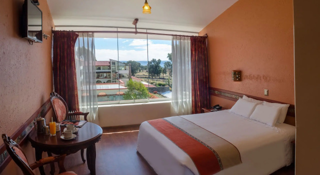 Taypikala Hotel Lago, Rezervovat Hotel 3hvězdičkové hotely v Chucuito, 3*