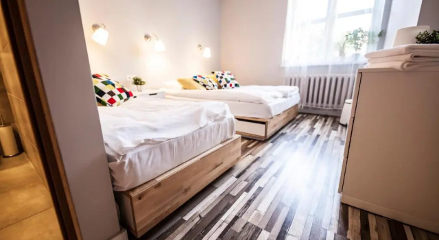 Deluxe Doppel Zimmer Bi-Pi Hostel