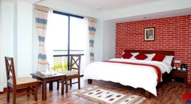 Люкс c 1 комнатой с видом на горы Hotel Himalayan Villa - Nagarkot