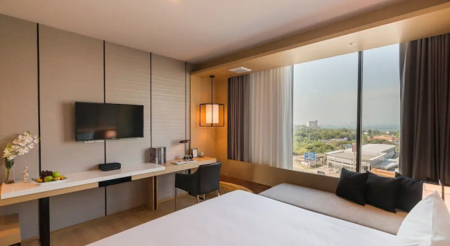 Номер Superior с красивым видом из окна Arize Hotel Sri Racha