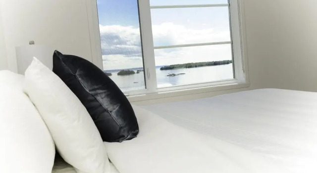 Номер Standard Auberge Des Îles, un hôtel Hyvi