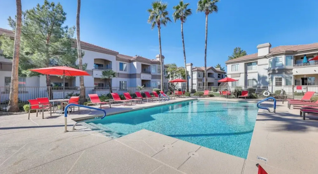 Апартаменты с 2 комнатами с балконом Pool Access, Near Spring Training! Mesa Retreat