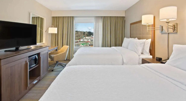 Номер Standard с видом на воду Hampton Inn & Suites- Seattle Woodinville Wa