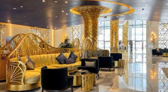 Vogue | Damac Maison Prive Downtown Near Dubai Mall | Burj Khalifa, Забронировать Апартаменты/квартира Апартаменты Эмирата Дубая, рядом с Деловой район Эмаар-Сквер, Апартаменты/квартира