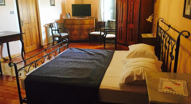 Двухместный номер Standard с балконом и с красивым видом из окна Guesthouse Domacija Sajna