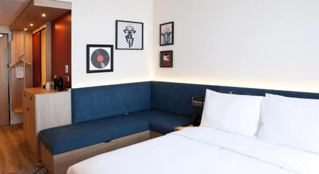 Двухместный номер с видом на город Hampton By Hilton Vienna Messe