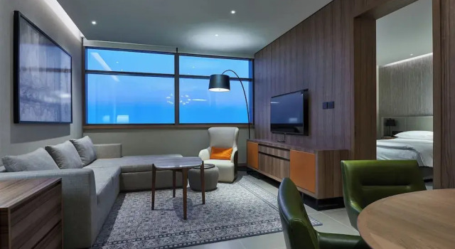 1 yatak odası süit Mysk Al Mouj Hotel
