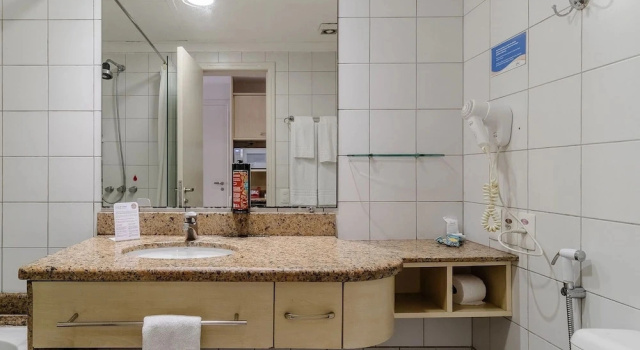 Студия Estúdios Modernos em Resort pé na areia - Jurerê Beach Village JBVJR