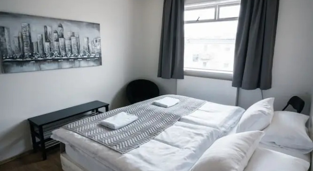 Апартаменты с 3 комнатами с балконом Apotek Guesthouse