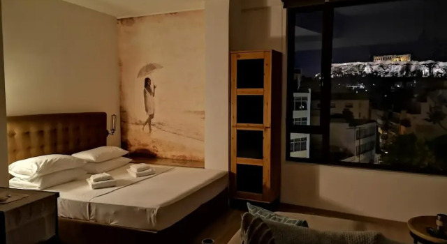 Апартаменты Explore Nightlife Near an Apartment With an Acropolis View