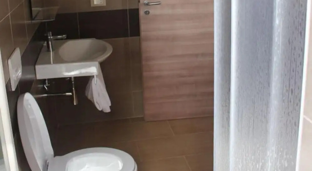 1 soveværelse i standard- firedobbelt værelse med altan med havudsigt Hotel Mercurio
