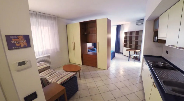 Апартаменты c 1 комнатой с балконом New, Spacious, Bright, Elegant Loft Apartment With Balcony. Opposite the Hospital S. Orsola
