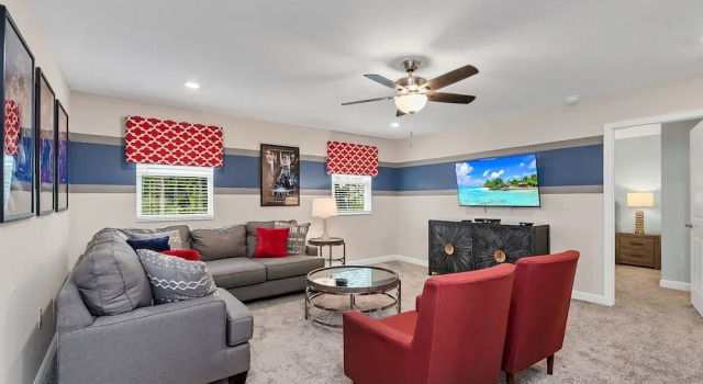 Family Friendly! 6bed 5Ba Villa with Pool