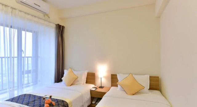 Двухместный номер Deluxe Guangzhou Ang Da Pa Zhou Apartment