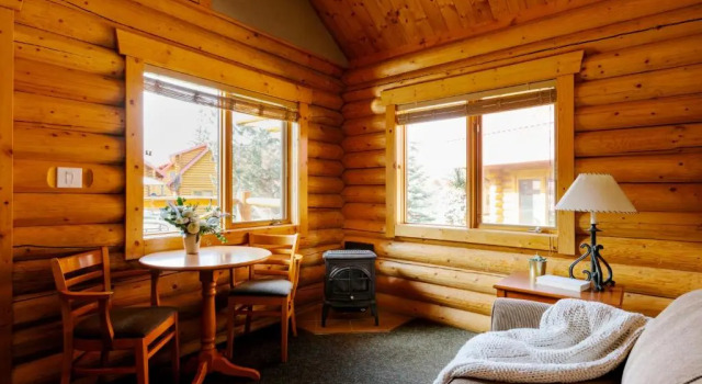 Номер Deluxe Miette Mountain Cabins