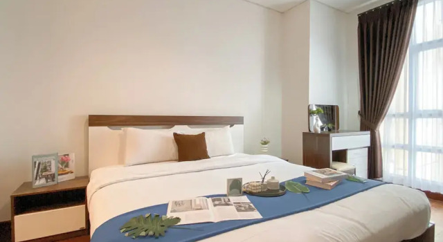 Homey 2Br Apartment At Lucky Tower Residence, Book Apartment Jakarta Jakarta Province