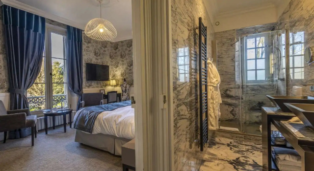 Les Jardins D'epicure, Varaa Hotelli Hotellit Val d'Oise pysäköinnillä, Pysäköinti