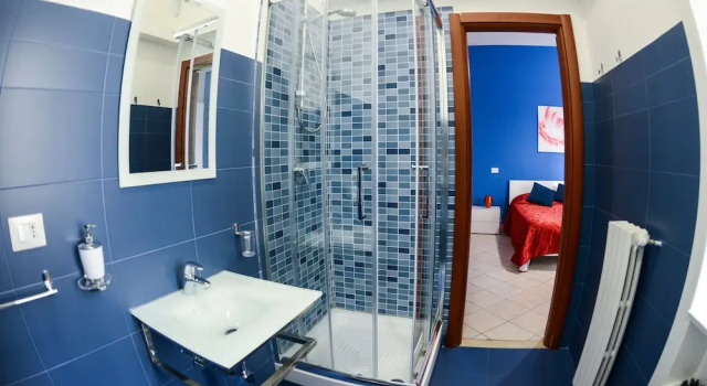 Deluxe Zimmer 1 Schlafzimmer mit Balkon B&B Acquamarina