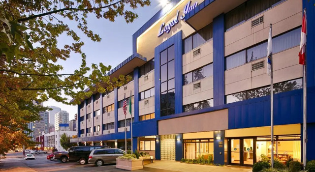 Кровать в общем номере Loyal Inn