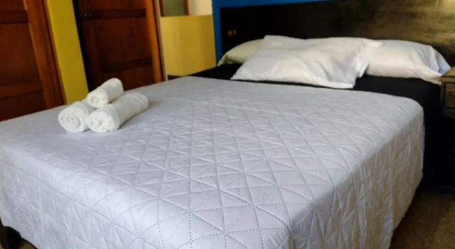 Кровать в общем номере Hotel Alajuela Costa Rica Airport