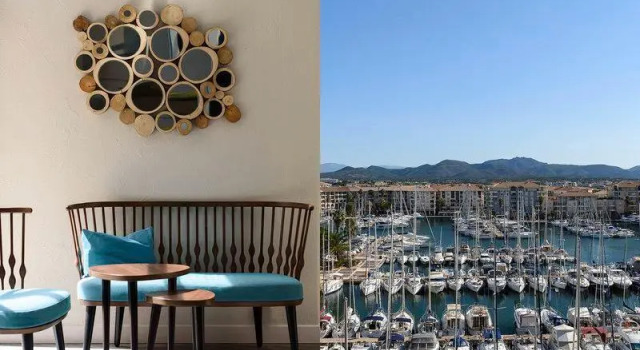 Двухместный номер Standard с красивым видом из окна Mercure Thalasso & Spa Port Fréjus
