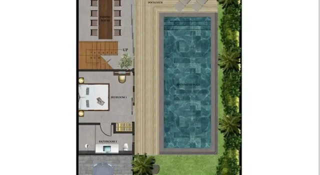 Stylish 5BR Beach Villa, 200m in Boho Canggu, Rezervovat Vila Chaty v Bali, Chalupa