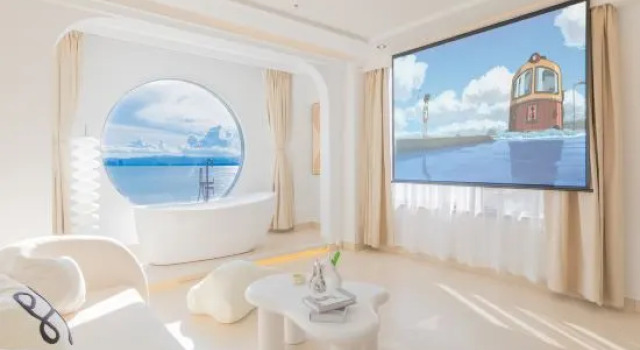 Люкс Lingshui Qianyu Qianxun Seaview Holiday B&B (Qingshuiwan Lighthouse Branch)