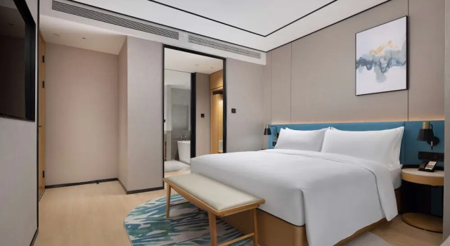 Двухместный люкс Deluxe Hilton Garden Inn Zigong High-Tech Zone
