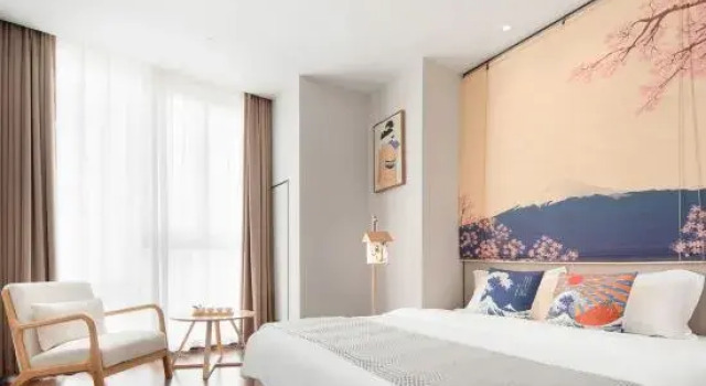 Люкс с видом на реку Beidao Manyu Hotel (Wuhan Greenland International Financial City store)