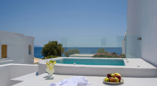 Апартаменты Deluxe Santorini Crystal Blue Boutique Hotel